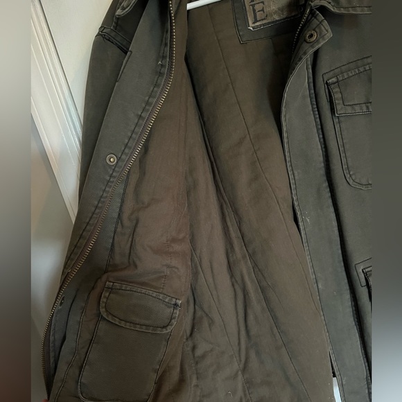 Buckle BKE Military Field Jacket, Brown, size: Large - Picture 2 of 5